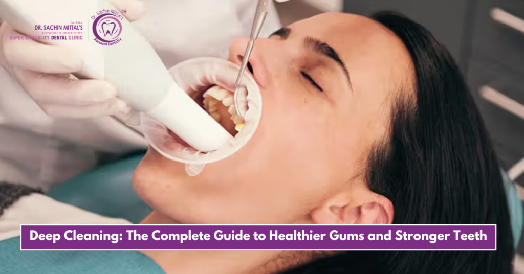 Deep Cleaning: The Complete Guide to Healthier Gums and Stronger Teeth